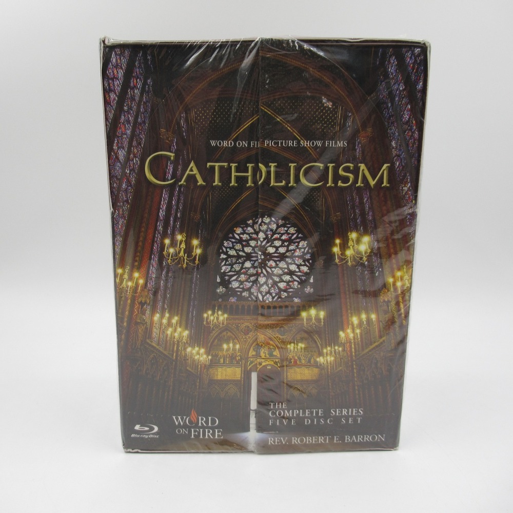 Word On Fire Catholicism Complete Series Blu-ray 5-Disc Set Robert Barron NEW